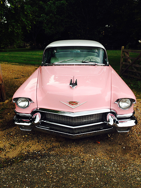 Hire a pink cadillac
